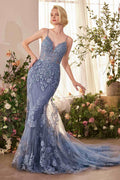 Andrea & Leo A1421 Dress Foliage Beaded Lace Mermaid Gown - Luzilly Bridal & Apparel