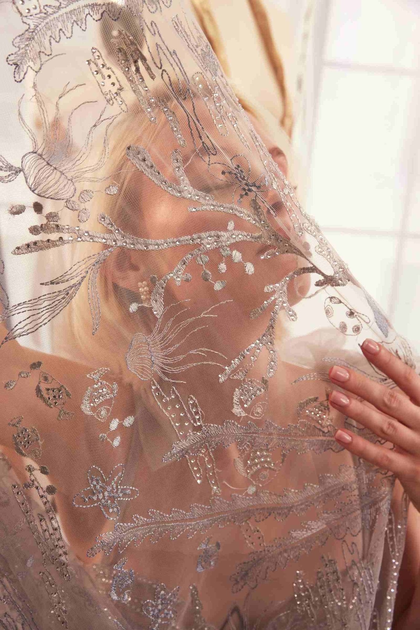 Andrea & Leo A1458 Dress Under The Sea Embroidery A-Line Gown - Luzilly Bridal & Apparel