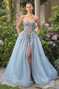 Andrea & Leo A1490 Whimsical Strapless Prom Ball Gown - Luzilly Bridal & Apparel