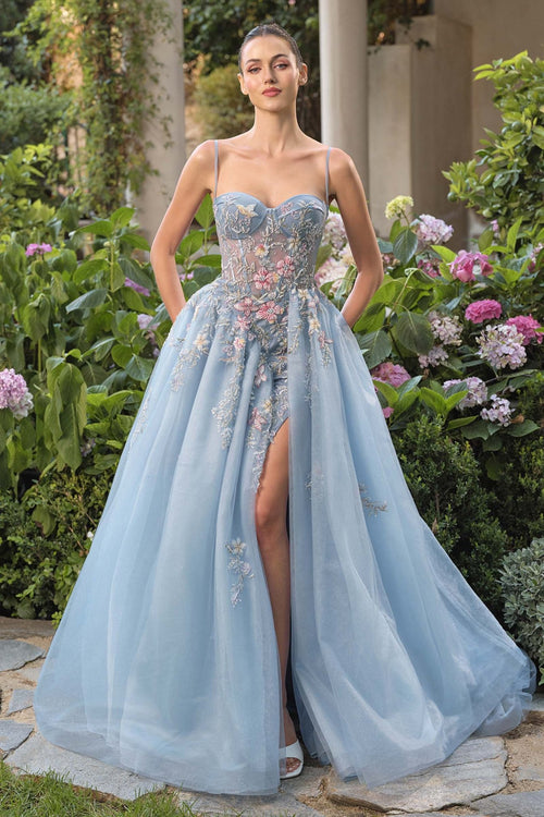 Andrea & Leo A1490 Whimsical Strapless Prom Ball Gown - Luzilly Bridal & Apparel