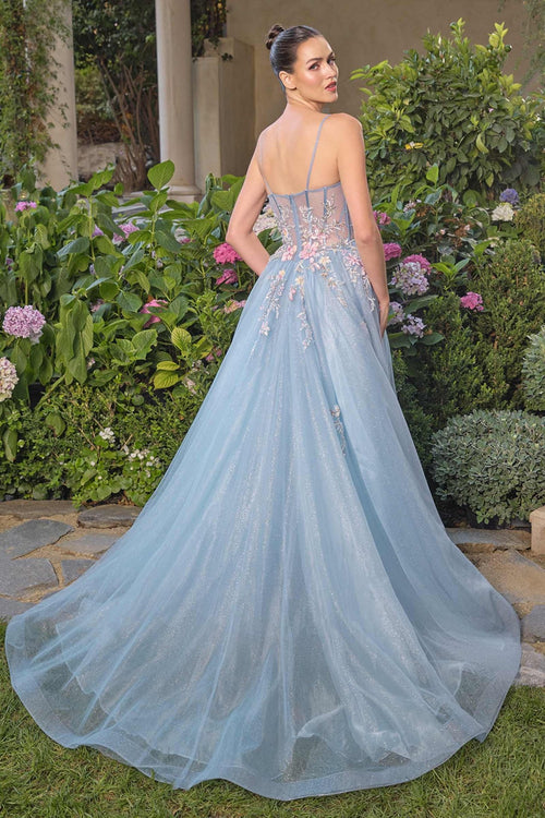 Andrea & Leo A1490 Whimsical Strapless Prom Ball Gown - Luzilly Bridal & Apparel