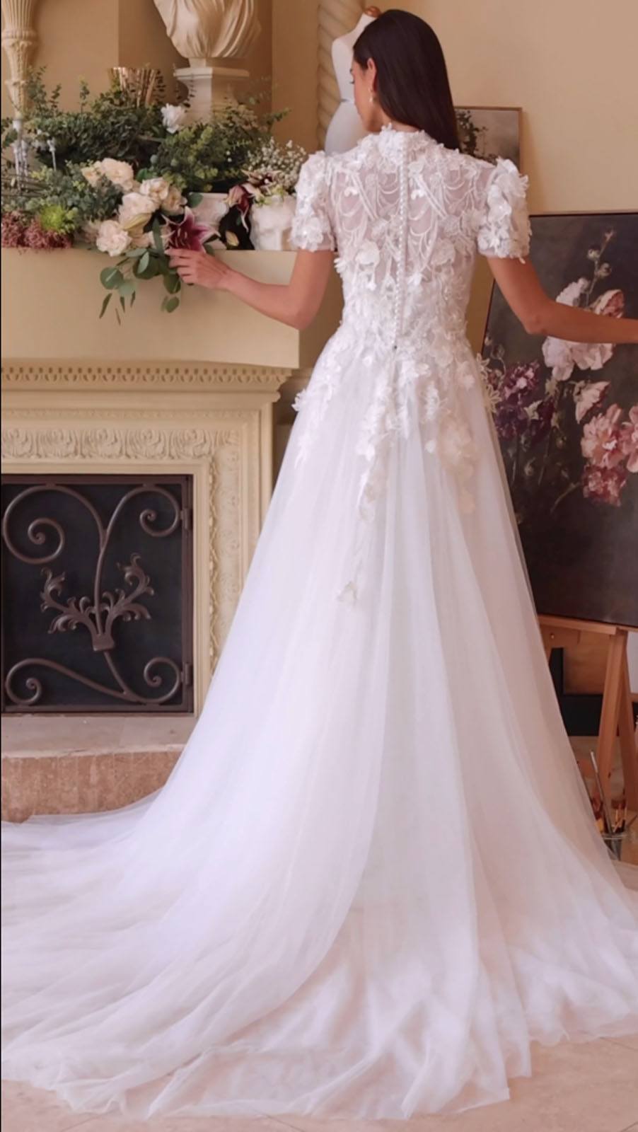 Andrea & Leo WL040 Wedding Dress Two Looks-in-One Design - Luzilly Bridal & Apparel