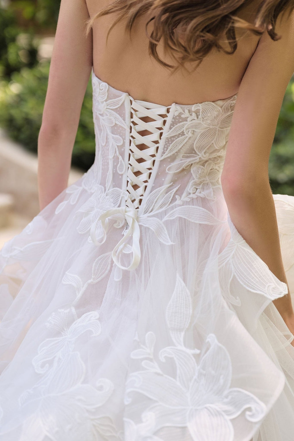 Andrea & Leo WL059 Strapless A-Line Wedding Ball Gown - Luzilly Bridal & Apparel