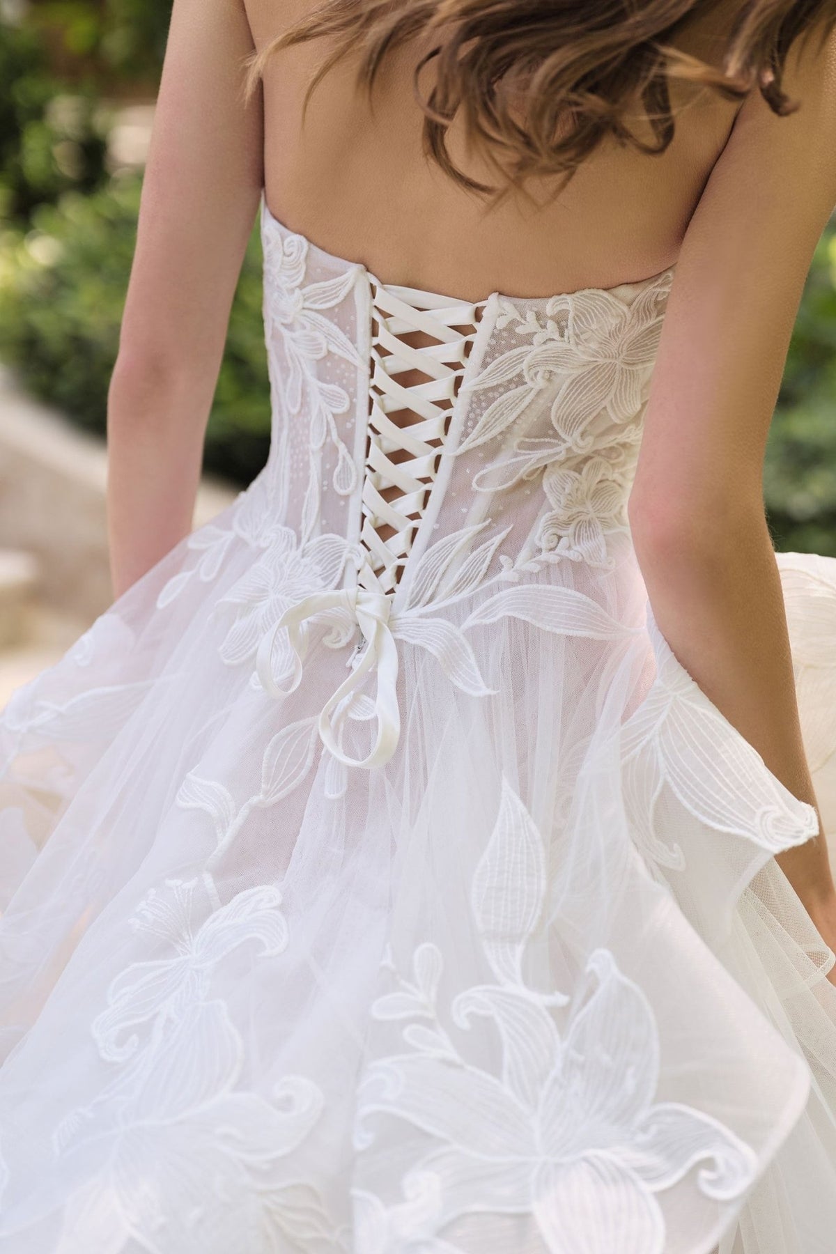 Andrea & Leo WL059 Strapless A-Line Wedding Ball Gown - Luzilly Bridal & Apparel
