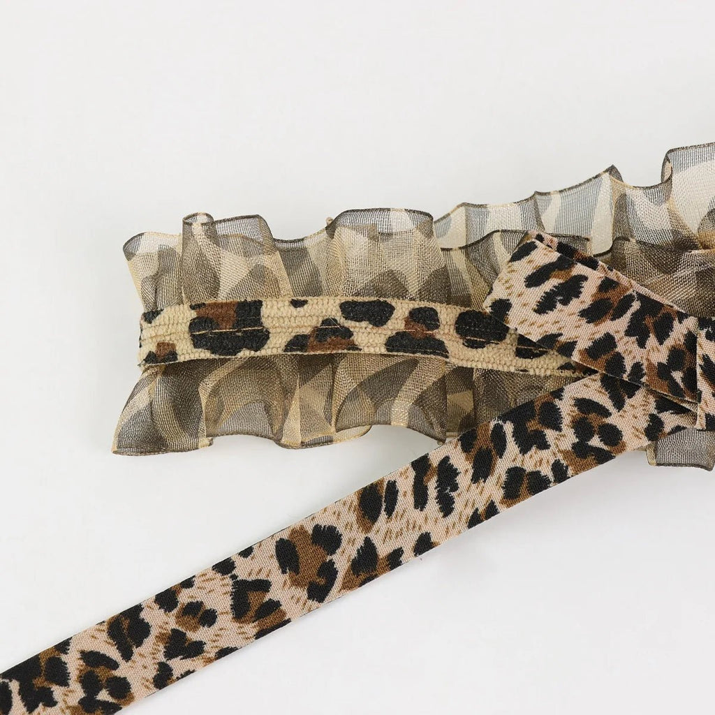 Animal-Print Bridal Toss Garter - Luzilly Bridal & Apparel