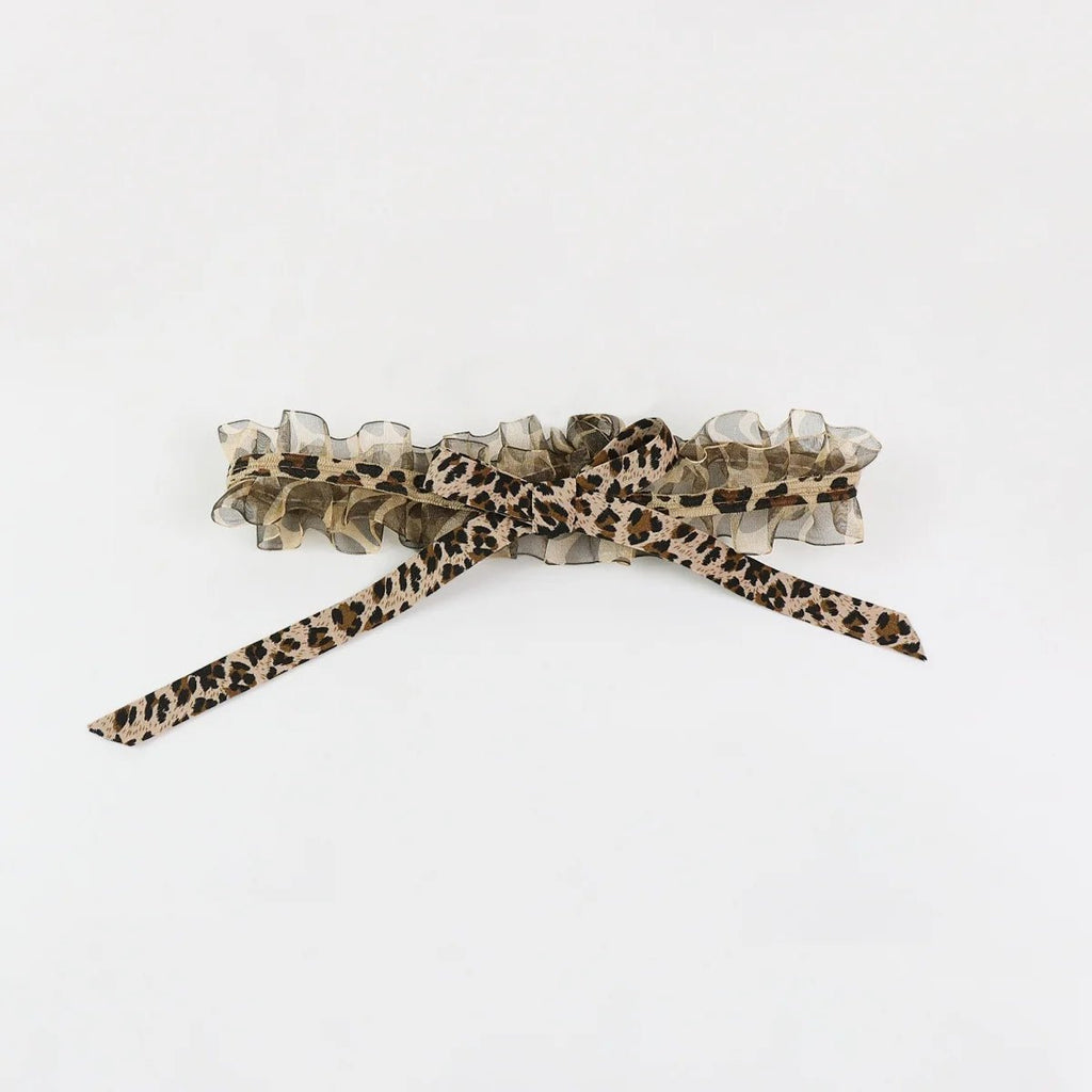 Animal-Print Bridal Toss Garter - Luzilly Bridal & Apparel