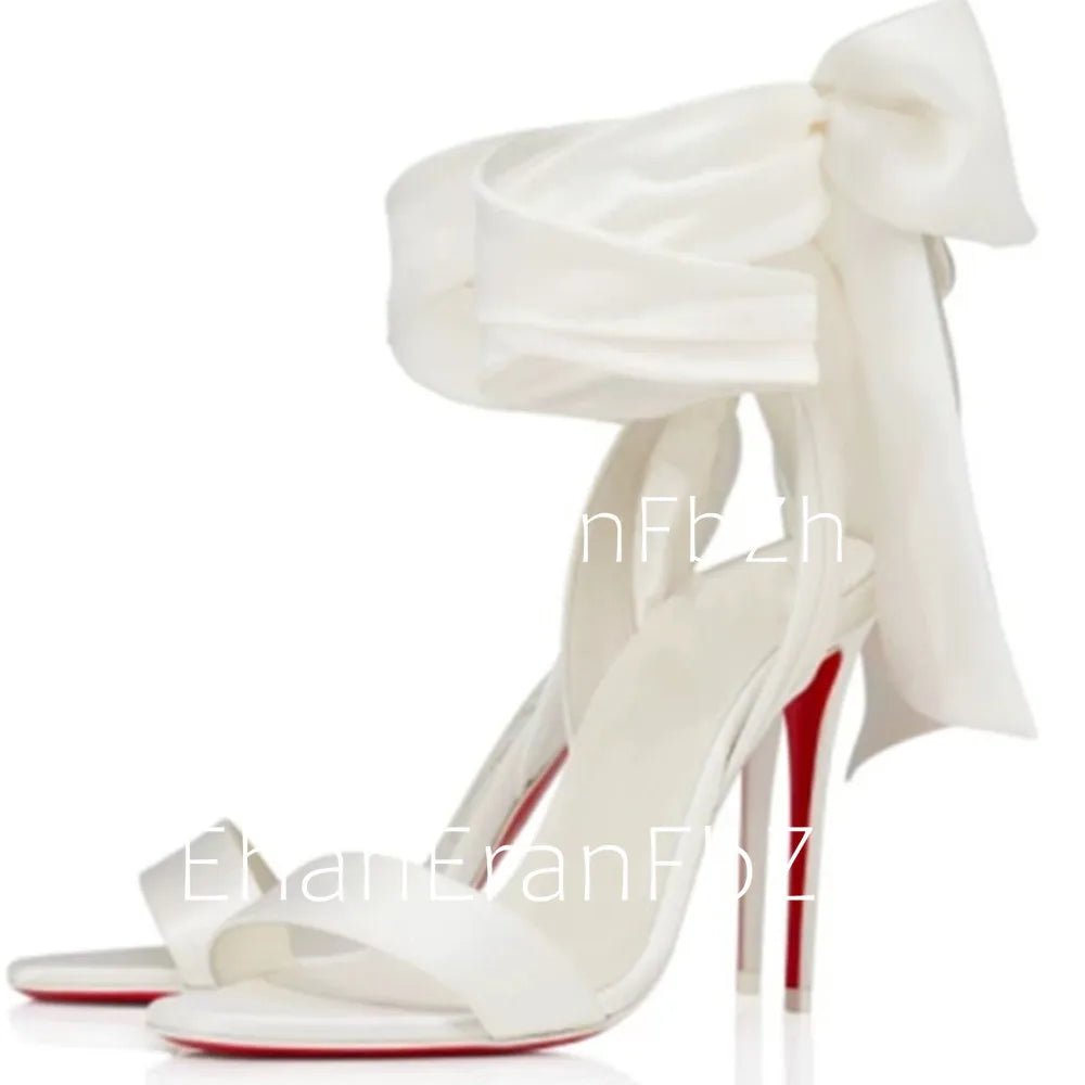 Ankle-Strap Wedding Sandals - Luzilly Bridal & Apparel