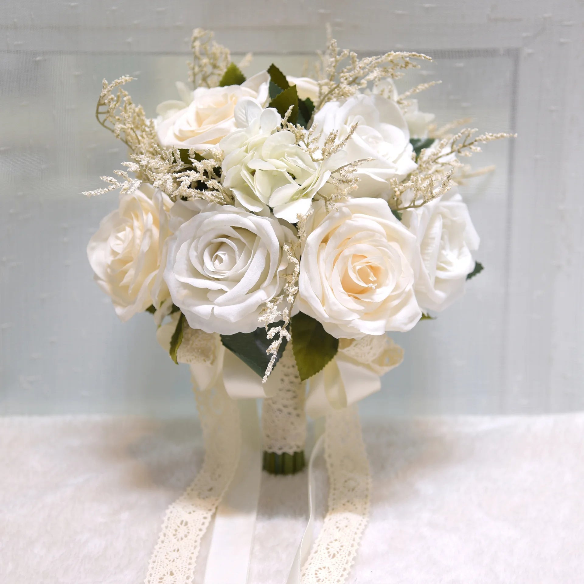 Artificial Flower Wedding Bouquet - Luzilly Bridal & Apparel