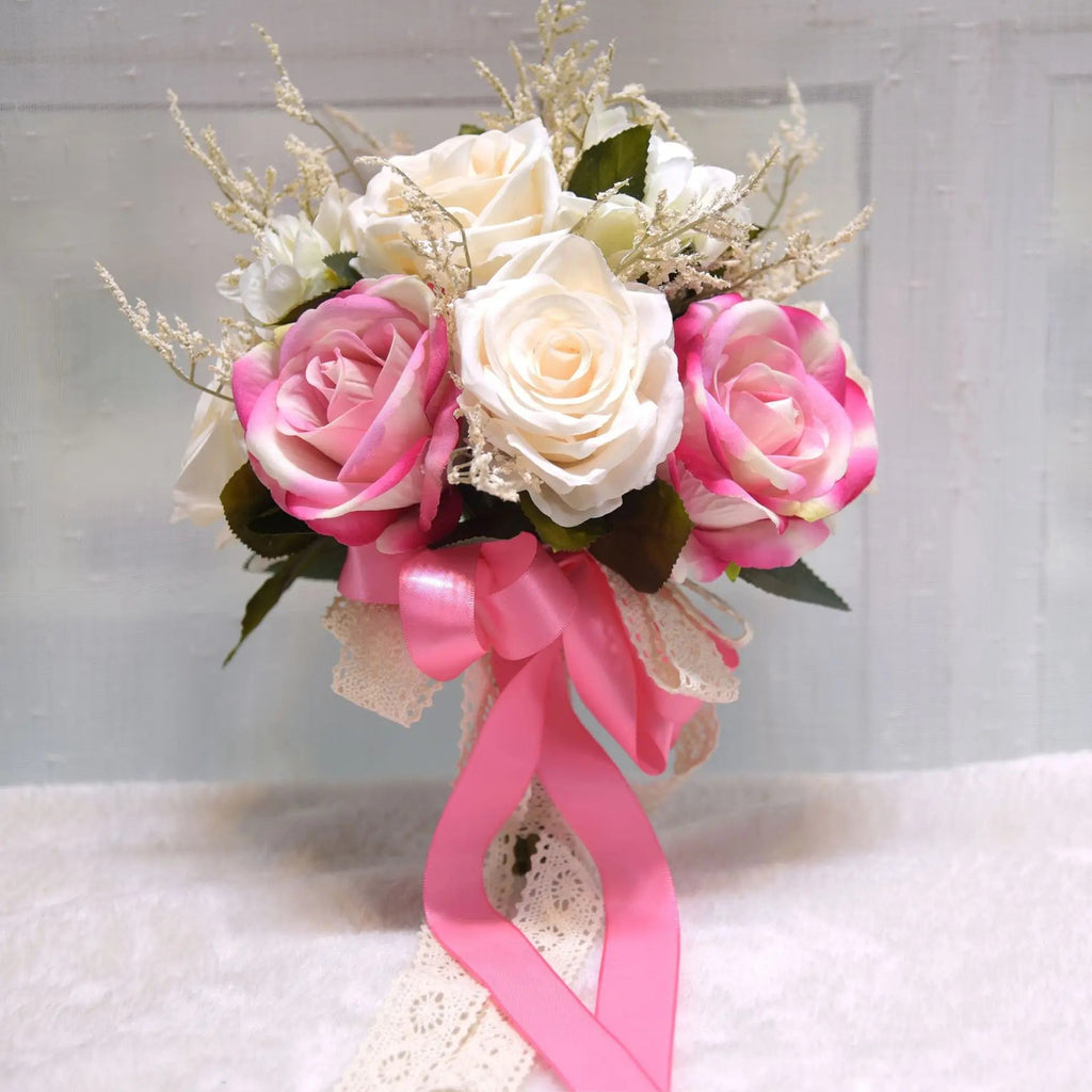 Artificial Flower Wedding Bouquet - Luzilly Bridal & Apparel