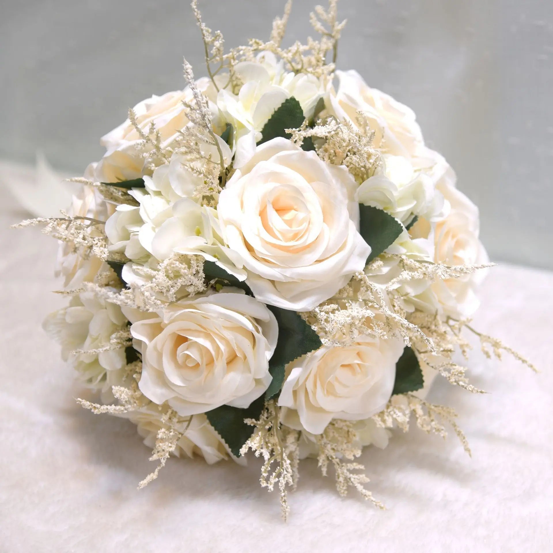 Artificial Flower Wedding Bouquet - Luzilly Bridal & Apparel