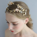 Asymmetric Handmade Bridal Crown - Luzilly Bridal & Apparel