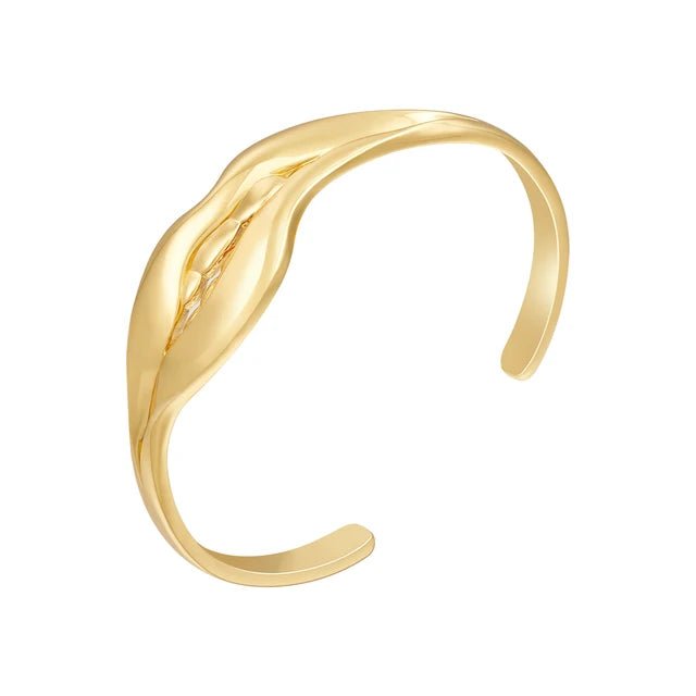 Bangle For Women Gold Color Fashion Cute Elegant Jewelry Friend Birthday - Luzilly Bridal & Apparel