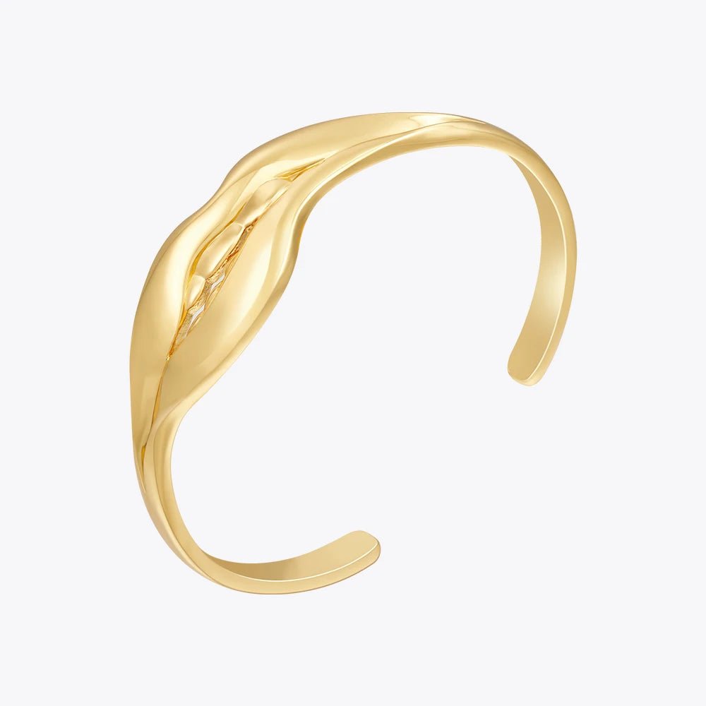 Bangle For Women Gold Color Fashion Cute Elegant Jewelry Friend Birthday - Luzilly Bridal & Apparel
