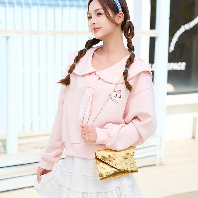 Banquet Chain Shoulder Clutch - Luzilly Bridal & Apparel