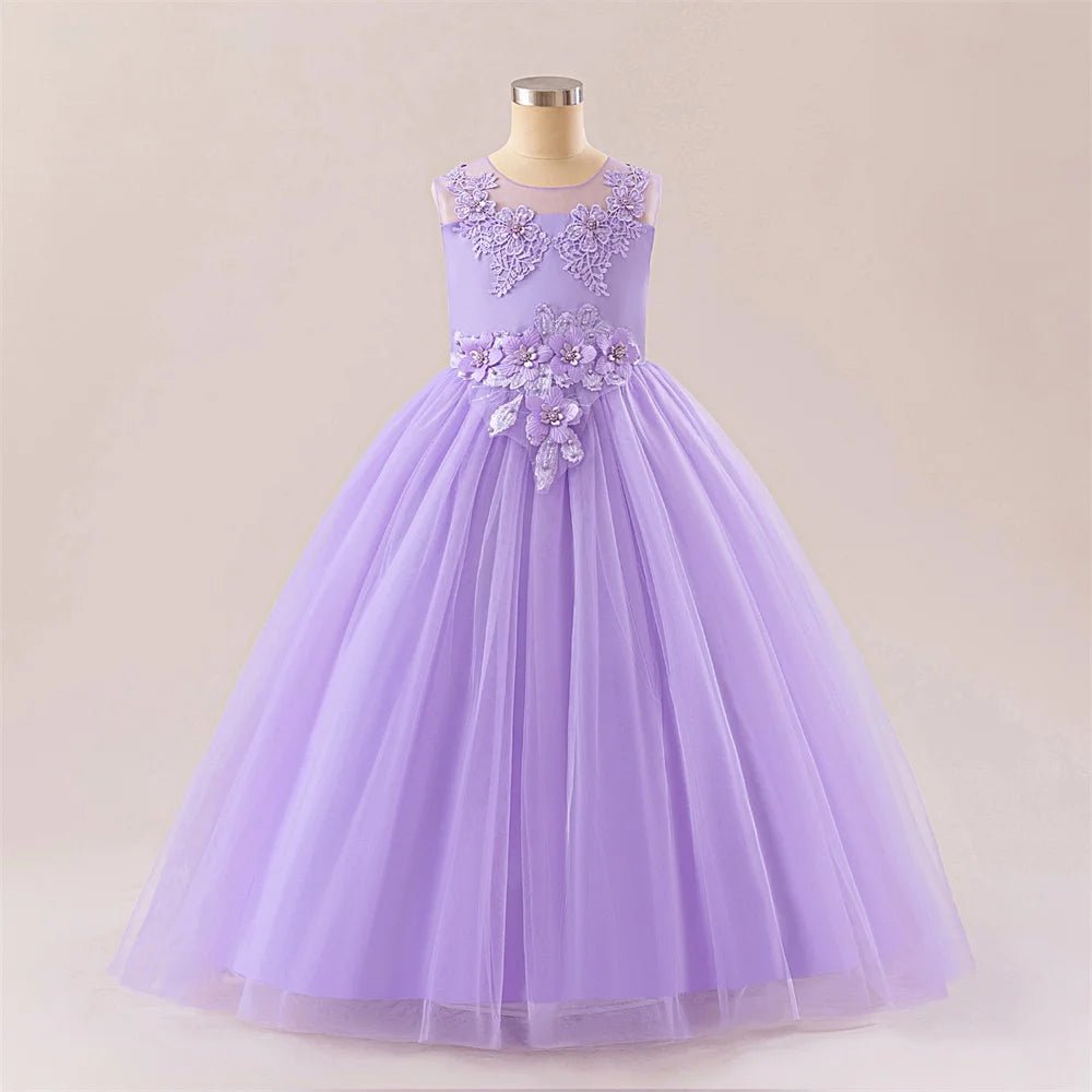 Baptism & Communion Princess Dress - Luzilly Bridal & Apparel