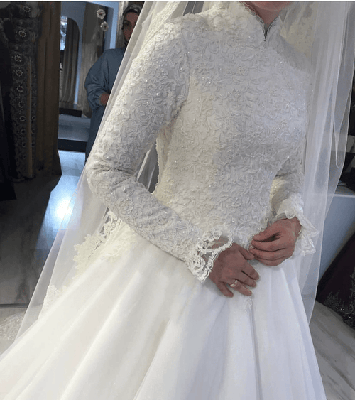 Beaded Ball Gown Wedding Dress - Luzilly Bridal & Apparel