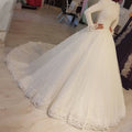 Beaded Ball Gown Wedding Dress - Luzilly Bridal & Apparel