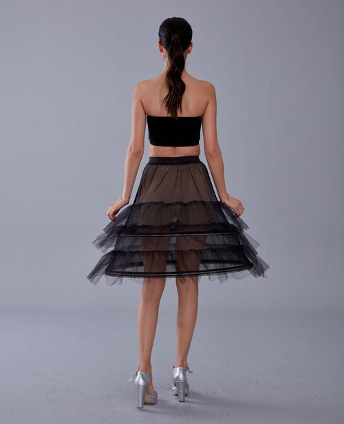 Black Petticoat Skirt - Luzilly Bridal & Apparel
