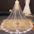 Bling Sequin Lace Cathedral Wedding Veil - Luzilly Bridal & Apparel
