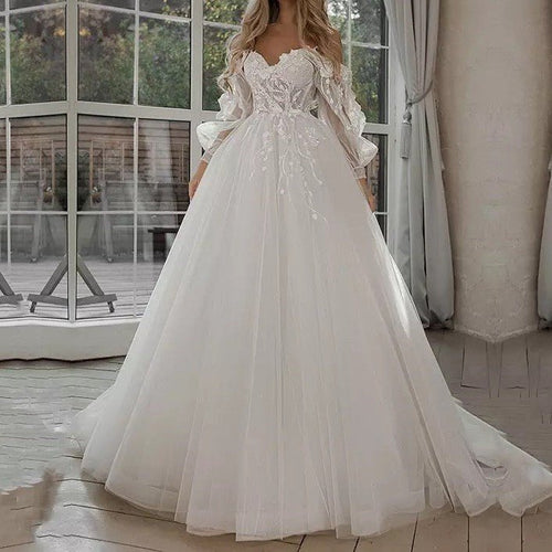 Boho Off-Shoulder Mini Wedding Dress - Luzilly Bridal & Apparel