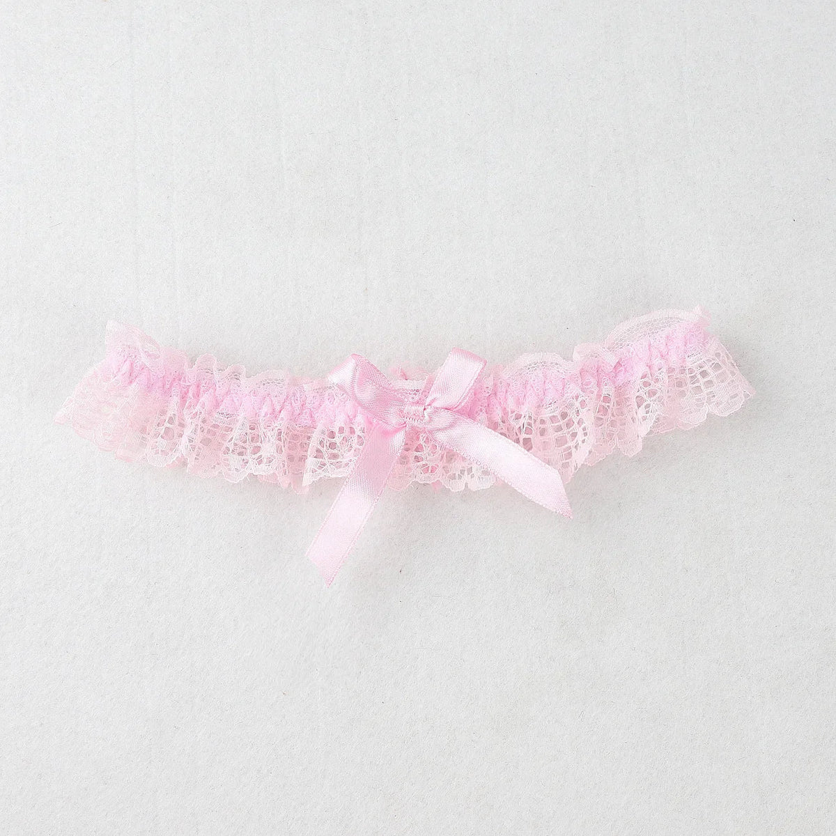 Bow Floral Lace Bridal Garter - Luzilly Bridal & Apparel