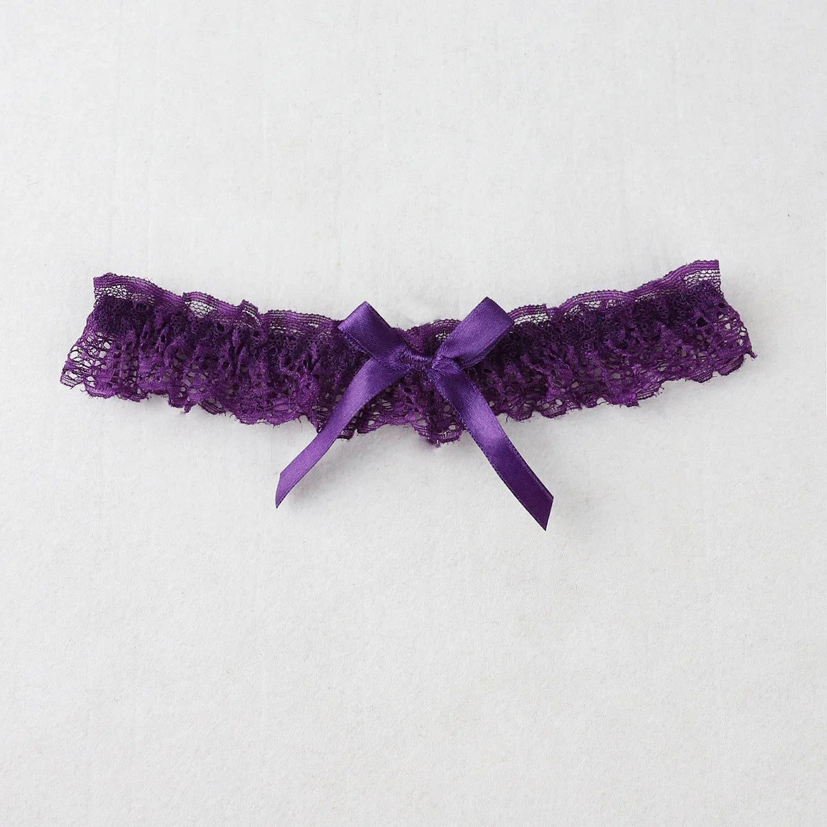 Bow Floral Lace Bridal Garter - Luzilly Bridal & Apparel