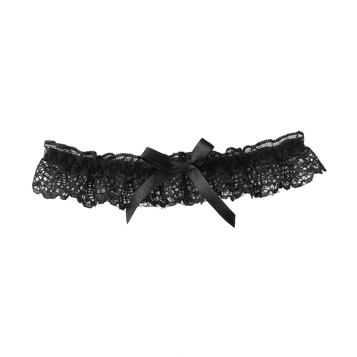 Bow Floral Lace Bridal Garter - Luzilly Bridal & Apparel