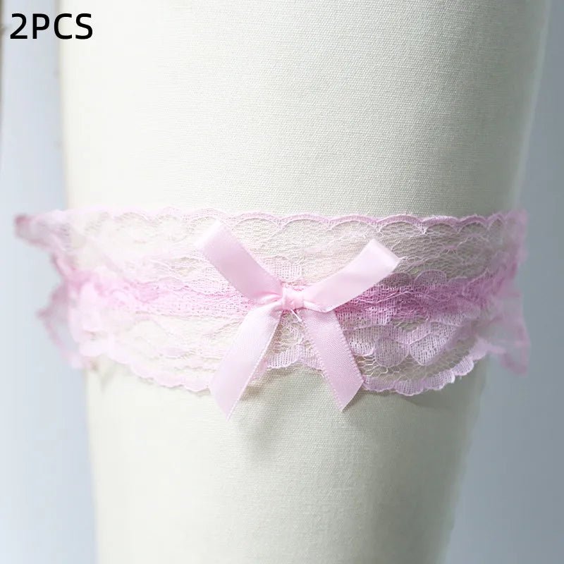 Bow Lace Bridal Toss Garter - Luzilly Bridal & Apparel