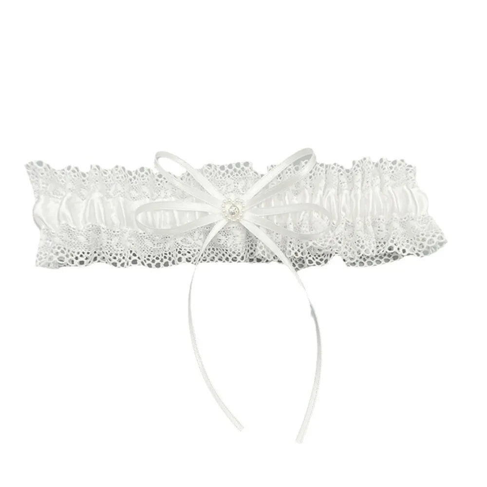Bowknot Lace Bridal Garter - Luzilly Bridal & Apparel
