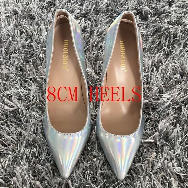 Brand Shoes Woman High Heels Women Shoes Shoes For Women Sexy High Heels 12cm/10cm/8cm Leather Wedding Shoes - Luzilly Bridal & Apparel