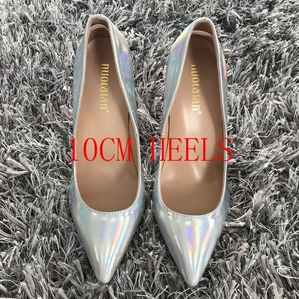 Brand Shoes Woman High Heels Women Shoes Shoes For Women Sexy High Heels 12cm/10cm/8cm Leather Wedding Shoes - Luzilly Bridal & Apparel