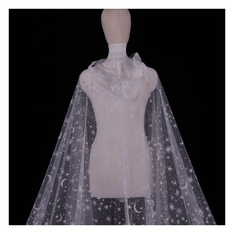 Bridal Fashion Simple Solid Color Pattern Type Veil - Luzilly Bridal & Apparel