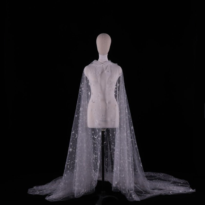 Bridal Fashion Simple Solid Color Pattern Type Veil - Luzilly Bridal & Apparel