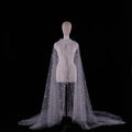 Bridal Fashion Simple Solid Color Pattern Type Veil - Luzilly Bridal & Apparel