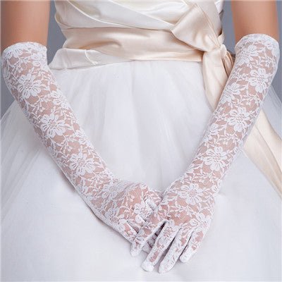 Lace Bridal Gloves - Luzilly Bridal & Apparel