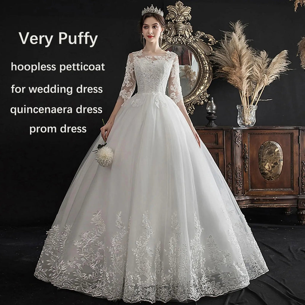 Bridal Hoop Petticoat Underskirt - Luzilly Bridal & Apparel