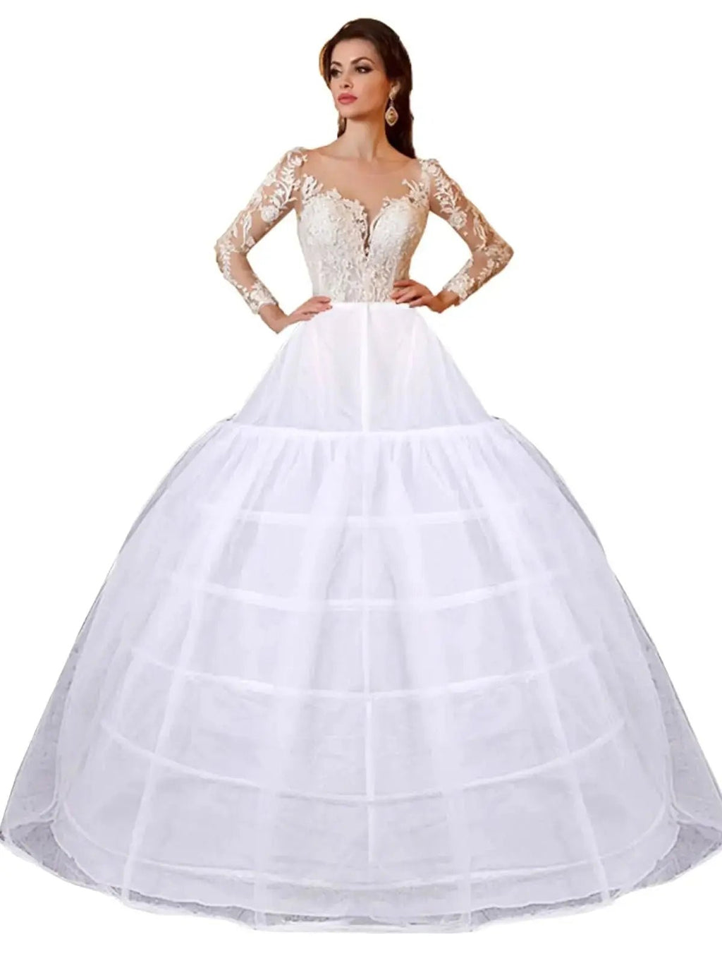 Bridal Hoop Petticoat Underskirt - Luzilly Bridal & Apparel