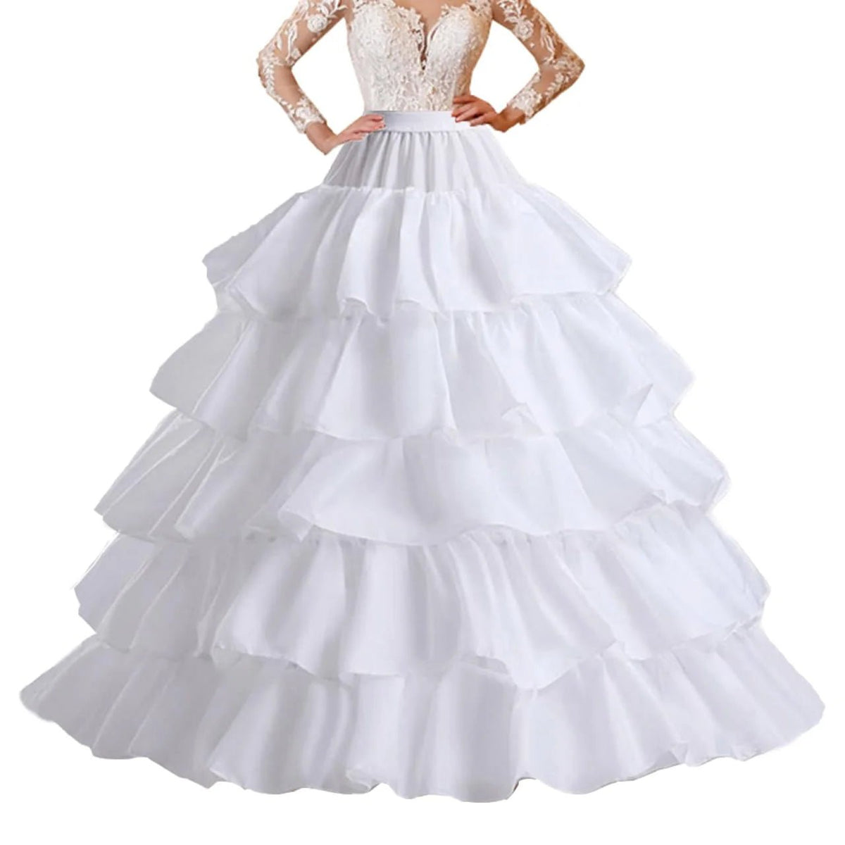 Bridal Hoop Petticoat Underskirt - Luzilly Bridal & Apparel