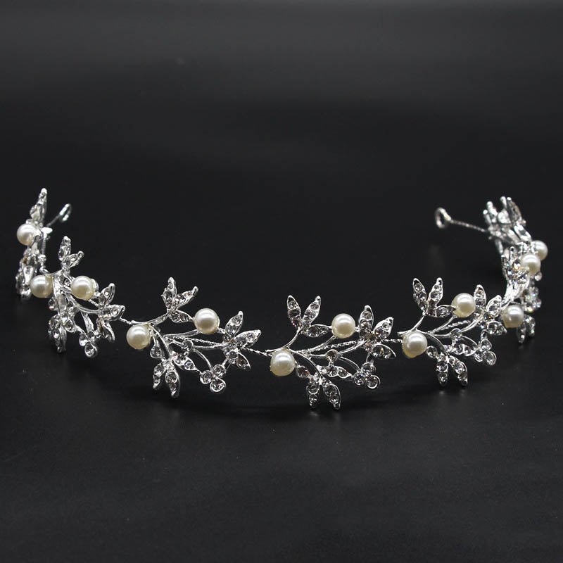 Bridal Jewelry, Alloy Rhinestones, Wedding Hair Accessories, Headbands, European and American Wedding Dresses, Headdress Accesso - Luzilly Bridal & Apparel