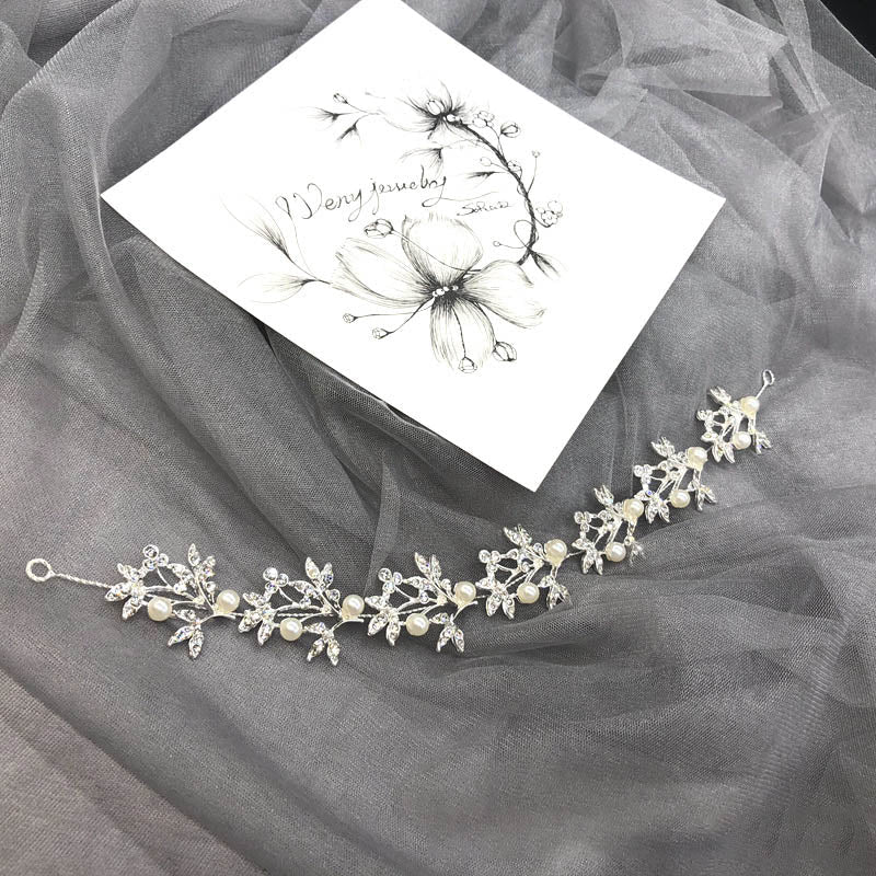 Bridal Jewelry, Alloy Rhinestones, Wedding Hair Accessories, Headbands, European and American Wedding Dresses, Headdress Accesso - Luzilly Bridal & Apparel