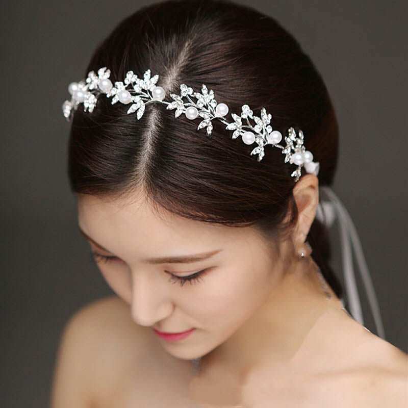 Bridal Jewelry, Alloy Rhinestones, Wedding Hair Accessories, Headbands, European and American Wedding Dresses, Headdress Accesso - Luzilly Bridal & Apparel