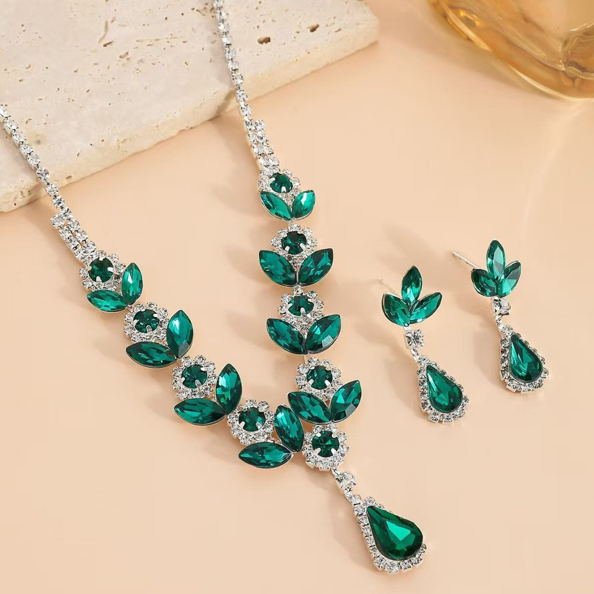 Bridal Jewelry Set, Two or Three Piece - Luzilly Bridal & Apparel