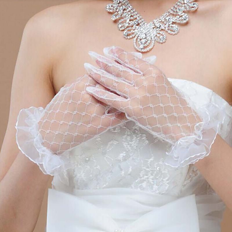 Bridal lace gloves - Luzilly Bridal & Apparel