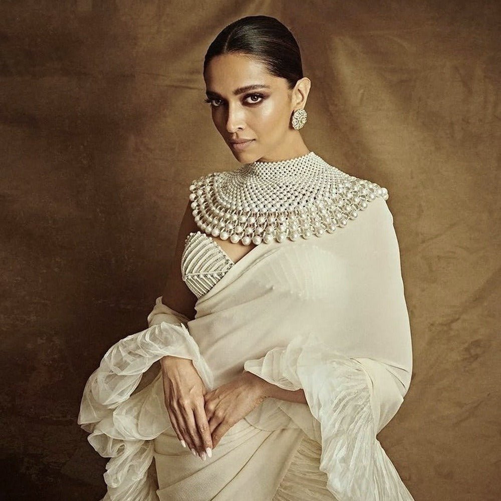 Bridal Shoulder Necklace Fashion Body Chain Pearls Beaded Women Layered Choker Wedding Accessories - Luzilly Bridal & Apparel