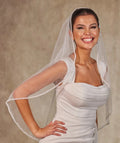 Bridal Shower Pearl Veil - Luzilly Bridal & Apparel
