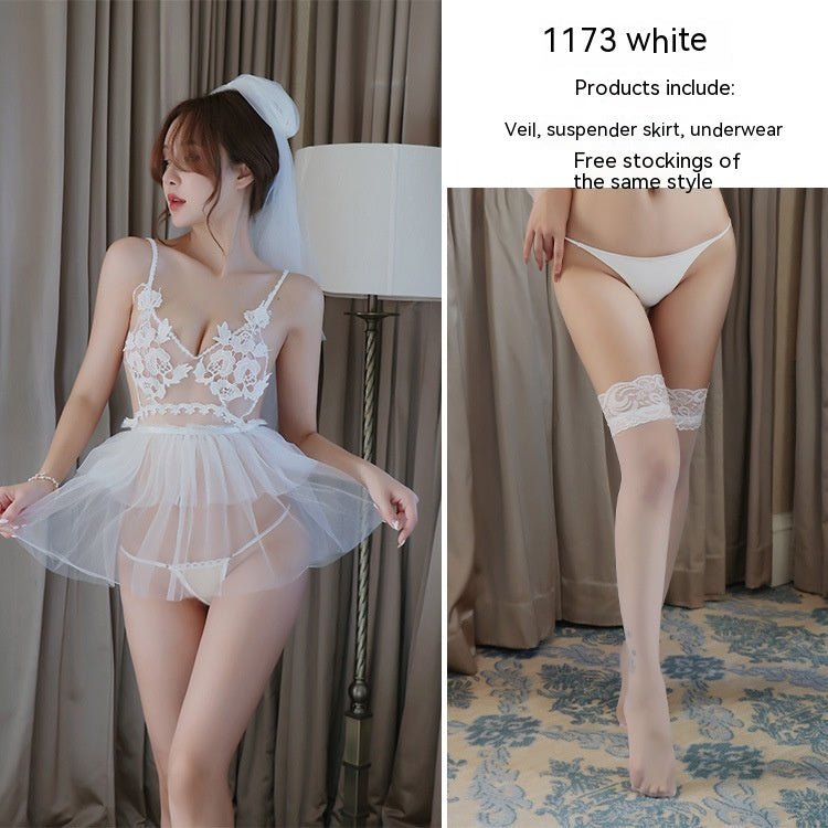 Bridal-Themed Lace Tulle Costume Set - Luzilly Bridal & Apparel