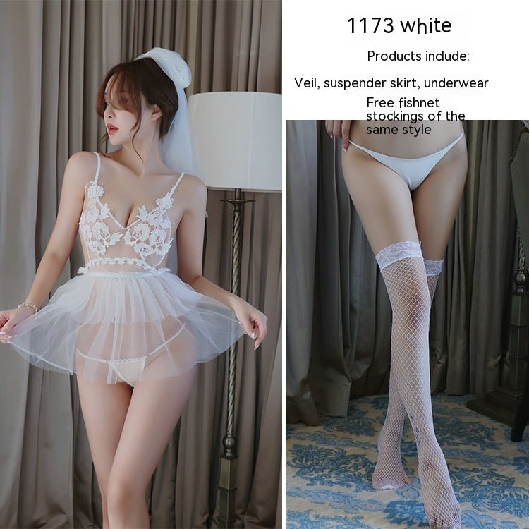Bridal-Themed Lace Tulle Costume Set - Luzilly Bridal & Apparel