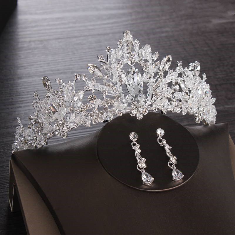Bridal Tiara White Wedding Dress Birthday - Luzilly Bridal & Apparel