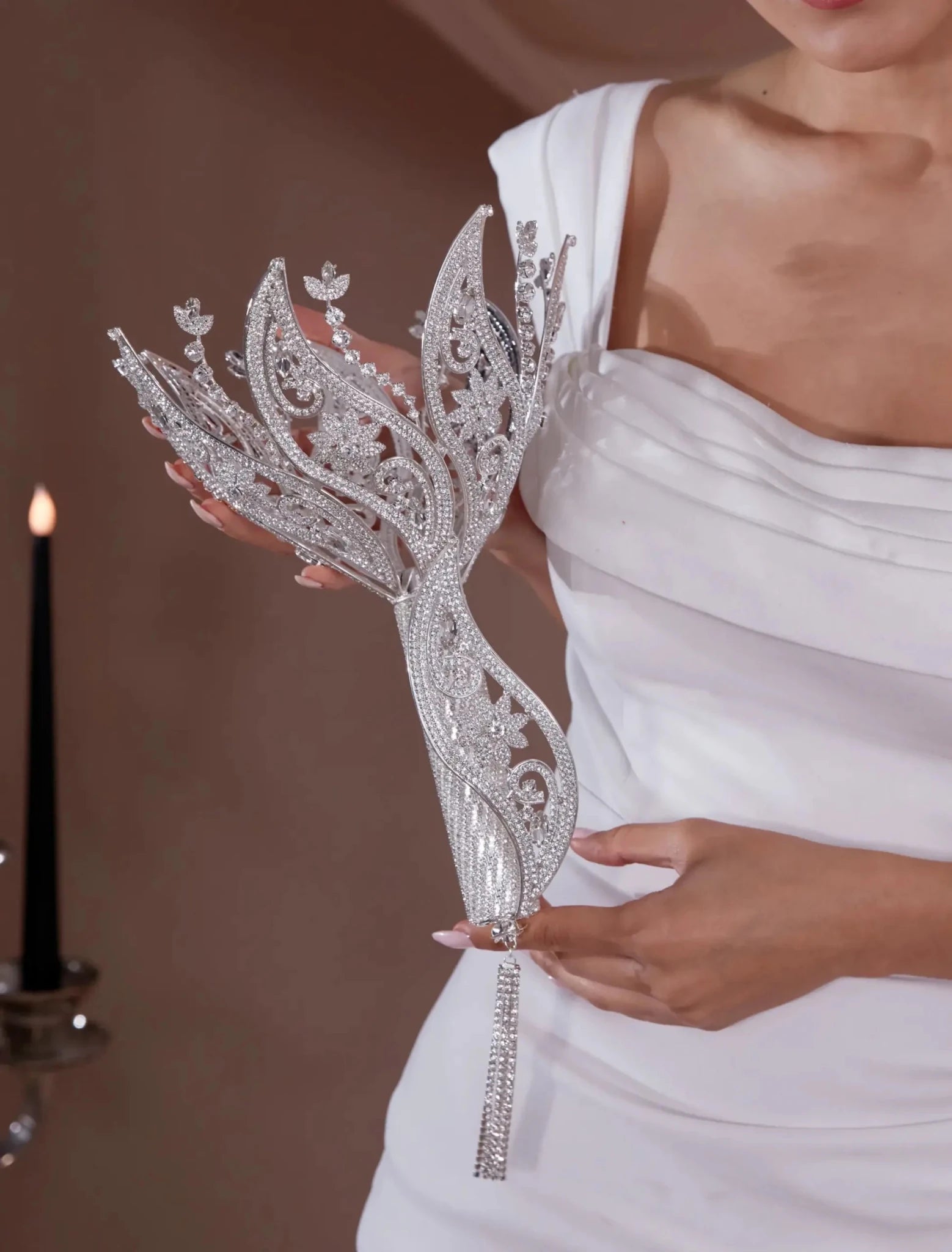 Bride Bouquet Holder, Wedding Accessories - Luzilly Bridal & Apparel