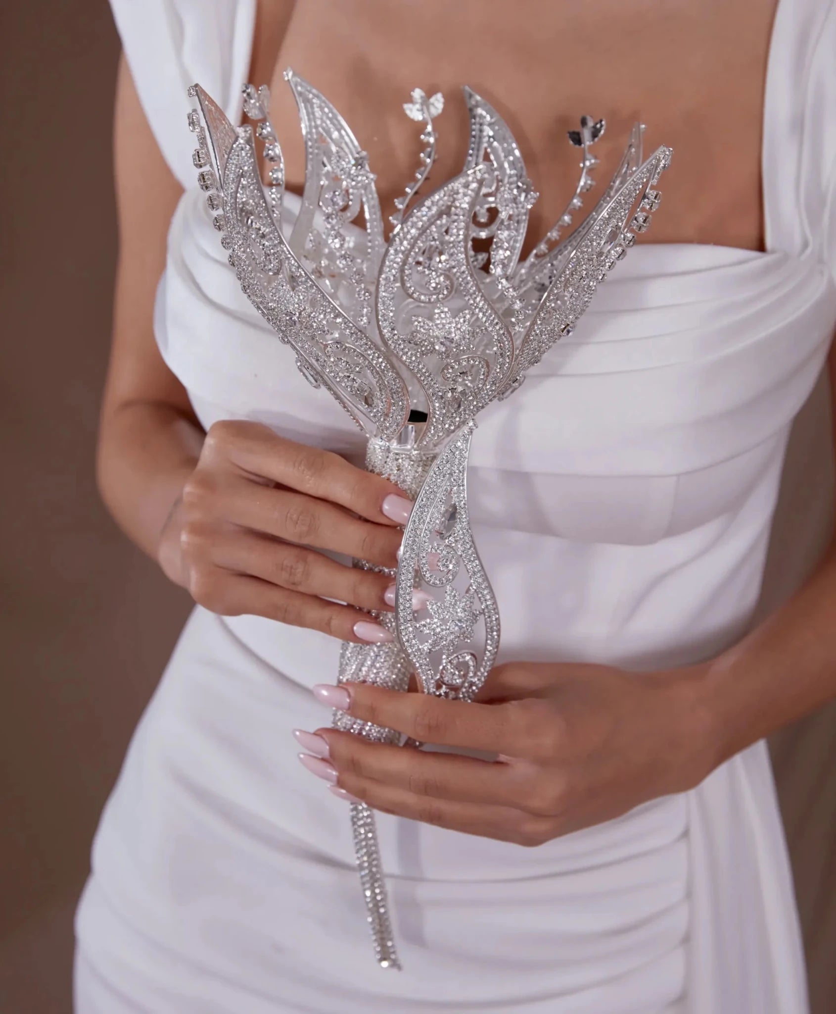 Bride Bouquet Holder, Wedding Accessories - Luzilly Bridal & Apparel
